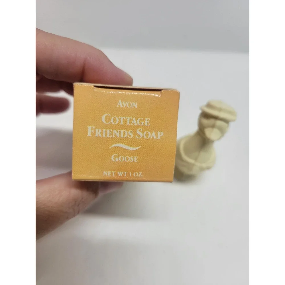 Avon Cottage Friends Soap Goose Novelty Hand Soap Orange Box Net Wt 1 oz Vintage
